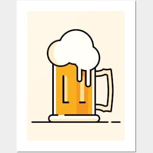 Doesn't anyone love beer? Posters and Art